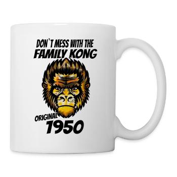 Year of birth: 1950 Family Patriarch Birthday - Mug - white - Right