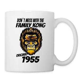Year of birth 1955 Family Patriarch Birthday - Mug - white - Right