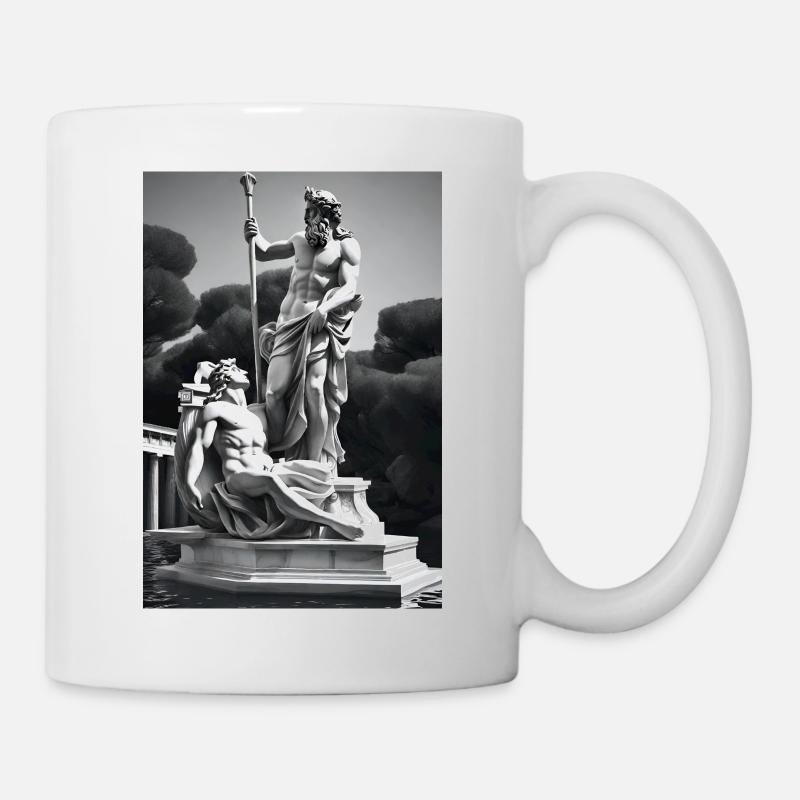 Zeus et Apollon - Mug blanc - blanc