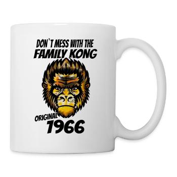 Year of birth 1966 Family Patriarch Birthday - Mug - white - Right