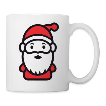 Petit pere noel - Mug blanc - blanc - Droite