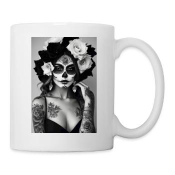 Santa Muerte II - Mug - white - Right