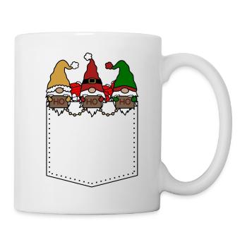 Wichtel - Tasse - Weiß - Rechts