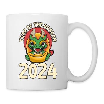 Chinesisches Neujahr Drache China Asian I Geschenk - Tasse - Weiß - Rechts