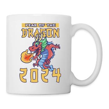 Chinesisches Neujahr Drache China Asian I Geschenk - Tasse - Weiß - Rechts