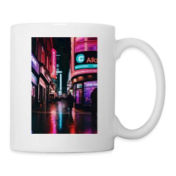 London Street Life II - Mug blanc - blanc - Droite