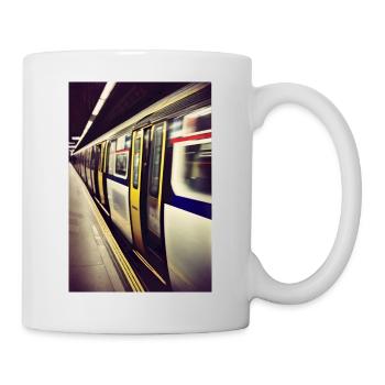London Tube - Tasse - Weiß - Rechts