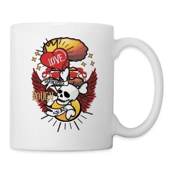 LOVE OVERCOMES ROUGH SEAS - Mug - white - Right