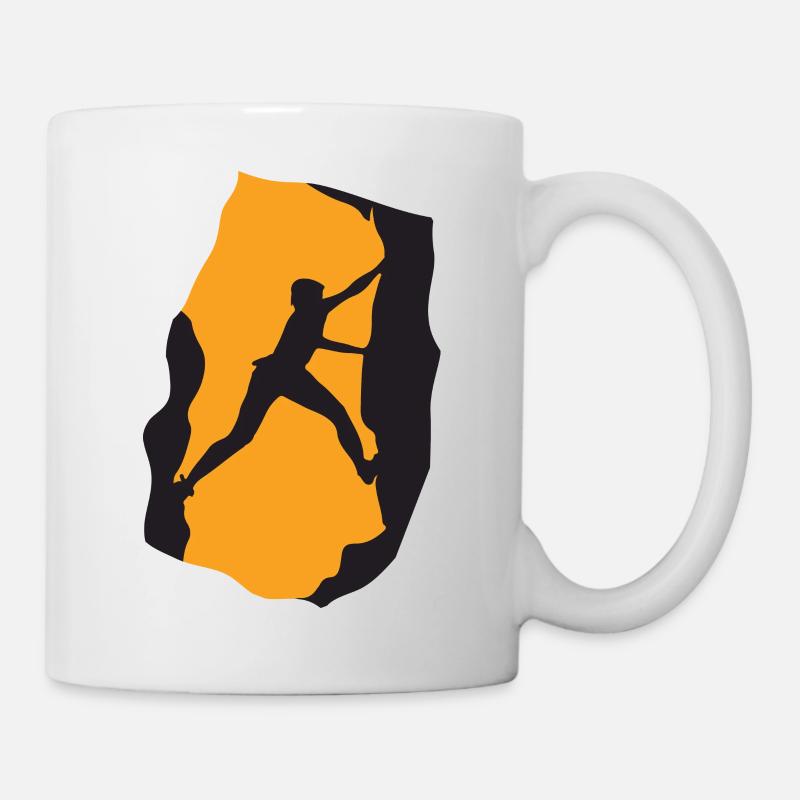 Rock Climbing - Mug - white