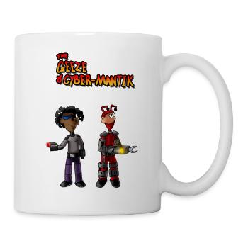 The Geeze & Cyber Mantik version 2 - Mug - white - Right
