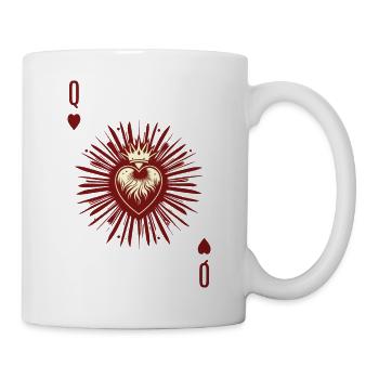 Queen of Hearts - Mug - white - Right