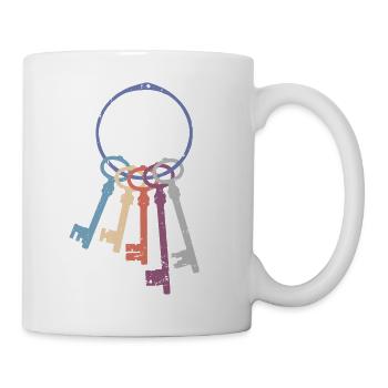 Bunch of keys - Mug - white - Right
