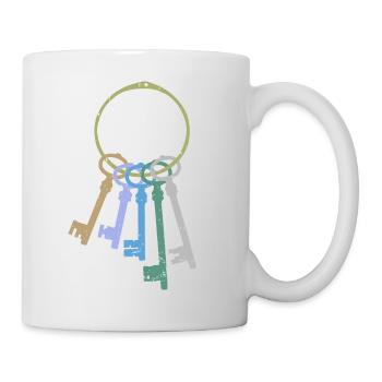Bunch of keys - Mug - white - Right