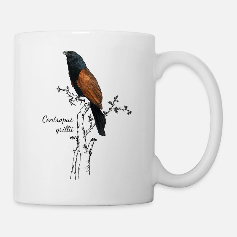 Grillkuckuck einzeln - Tasse - Weiß