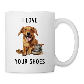I love your shoes - Tasse - Weiß - Rechts
