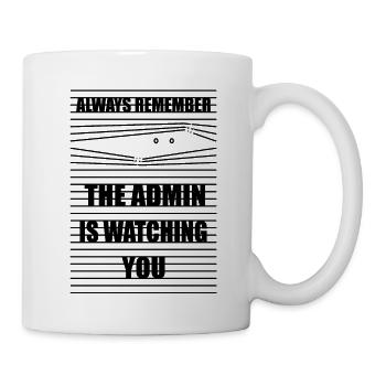 Administrator Admin IT EDP Computer PC Network - Mug - white - Right