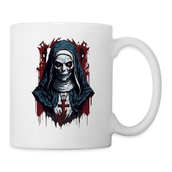 Sacred Nightmares Sinister Nun - Mug - white - Right