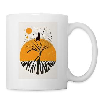 Cat Portrait - Mug - white - Right
