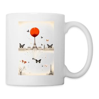 Paris Art - Mug - white - Right