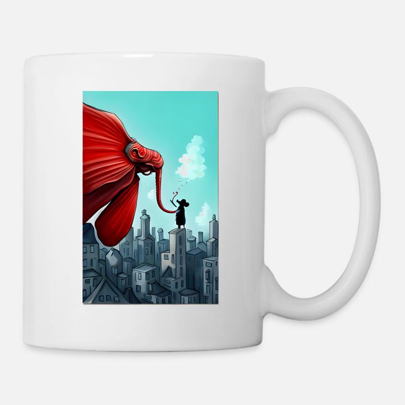 un air de Banksy - Mug blanc - blanc