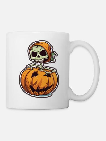 Pumpkin 6 - Mug - white