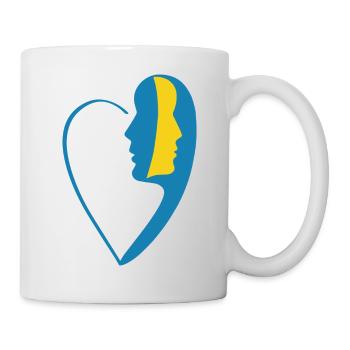 Ciel bleu 2 - Mug blanc - blanc - Droite