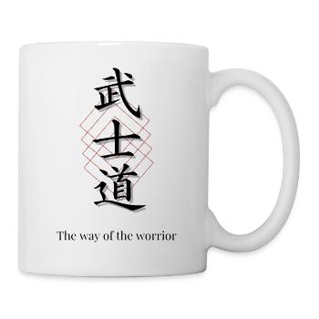 la voie du guerrier - Mug blanc - blanc - Droite