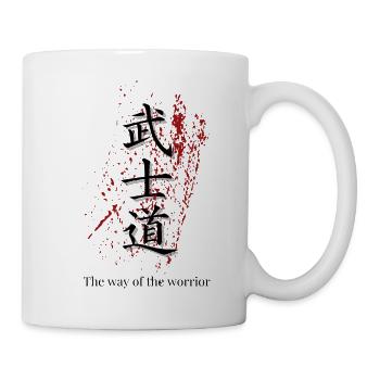 la voie du guerrier - Mug blanc - blanc - Droite