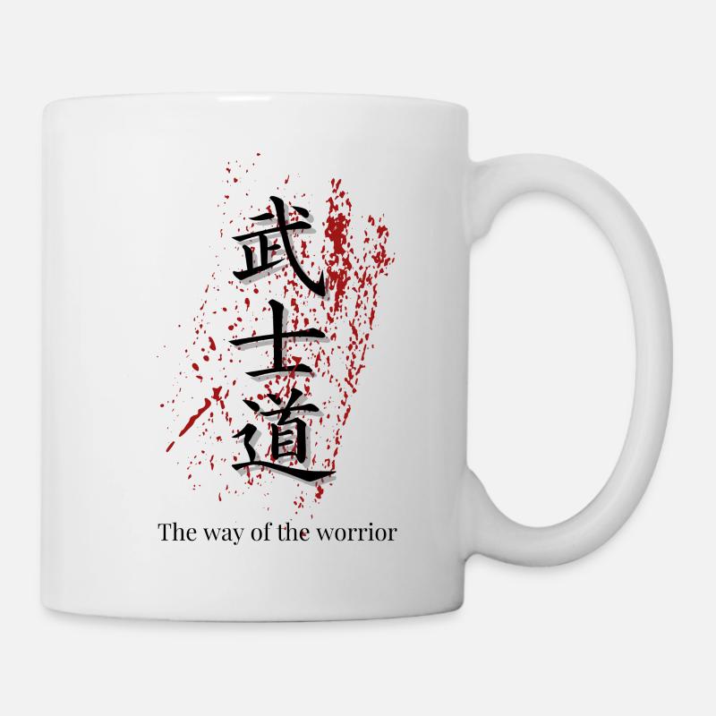 la voie du guerrier - Mug blanc - blanc