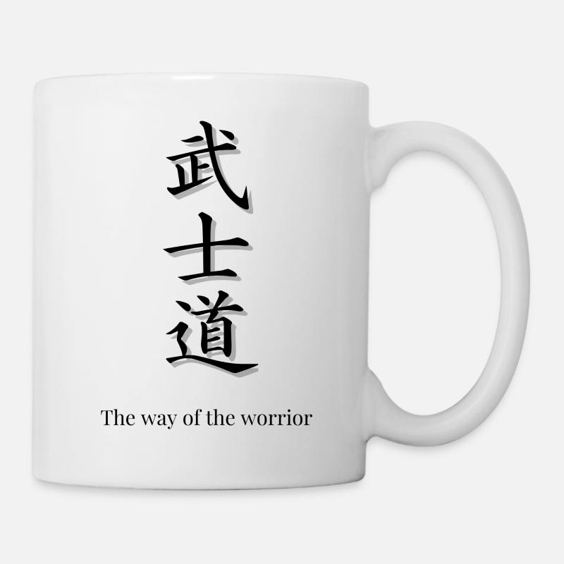 la voie du guerrier - Mug blanc - blanc