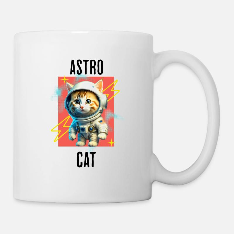 Astro Cat - Mug blanc - blanc