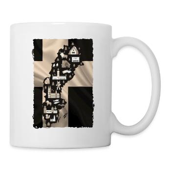 Suède Suède norden scandinavia viking lagom swe - Mug blanc - blanc - Droite