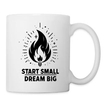 Start Small Dream Big - Mug - white - Right