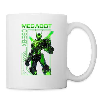 Console de jeu MegaBot XB-360 – Chemise d’anime - Mug blanc - blanc - Droite