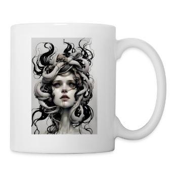 Medusa - Tasse - Weiß - Rechts