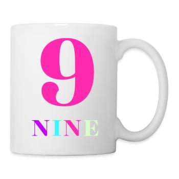 Nine-9th Anniversary - Mug - white - Right