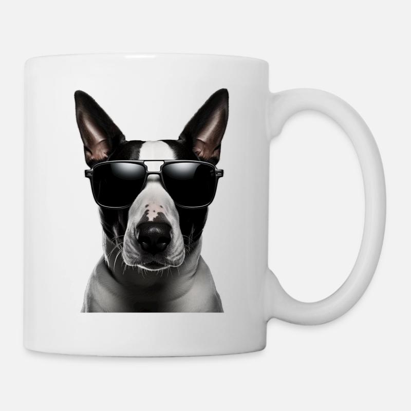 Bull Terrier Cool - Bull Terrier Chien - Mug blanc - blanc