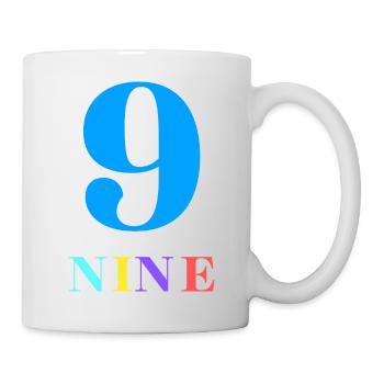 Nine-9th Anniversary - Mug - white - Right