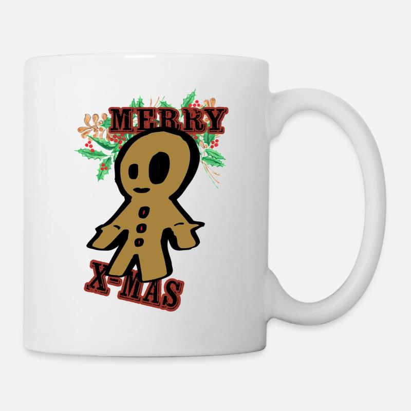 Merry X Mas - Tasse - Weiß