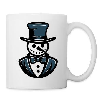 Snowman Frosty Gentleman - Mug - white - Right