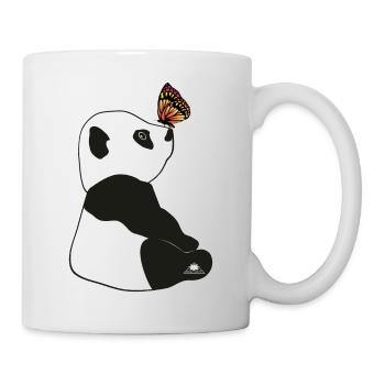 Panda butterfly - Mug - white - Right