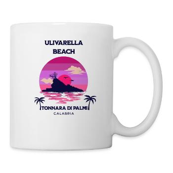 Ulivarella Beach Palmi Calabria - Mug - white - Right