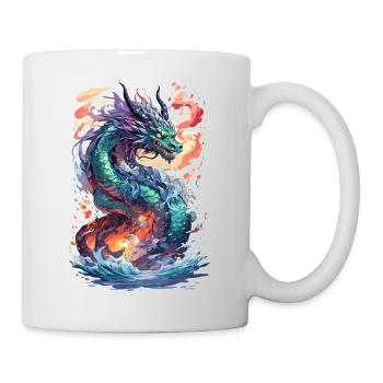Deep Sea Dragon: Anime Manga Magic - Mug - white - Right