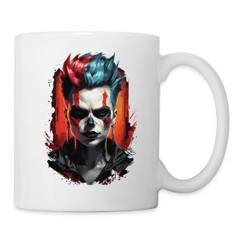 Gamer Girl : Élégance apocalyptique - Mug blanc - blanc - Droite