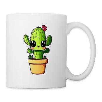 Cute Kawaii Cactus - Mug - white - Right
