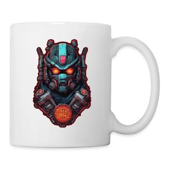 Samurai Warrior - Japan - Robot - Mug - white - Right