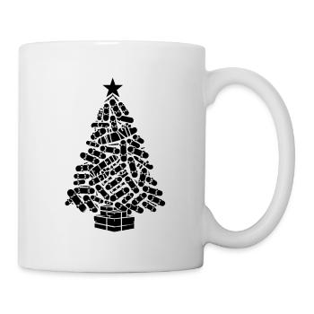 Skateboard Weihnachten 🎄 - Tasse - Weiß - Rechts
