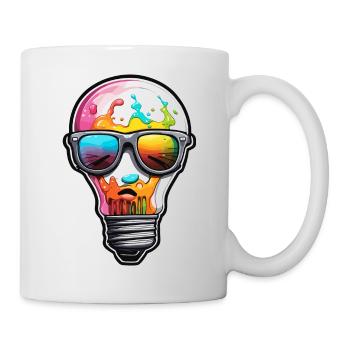 Bulb / Bulb / Brightness / Light - Mug - white - Right