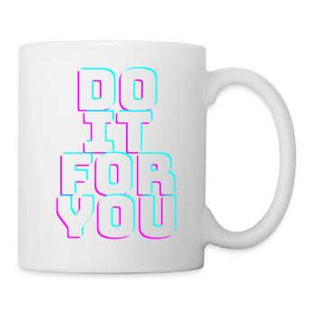 DOITFORYOU - Mug - white - Right