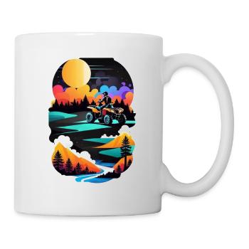 Quad & Off-Road - Mug - white - Right